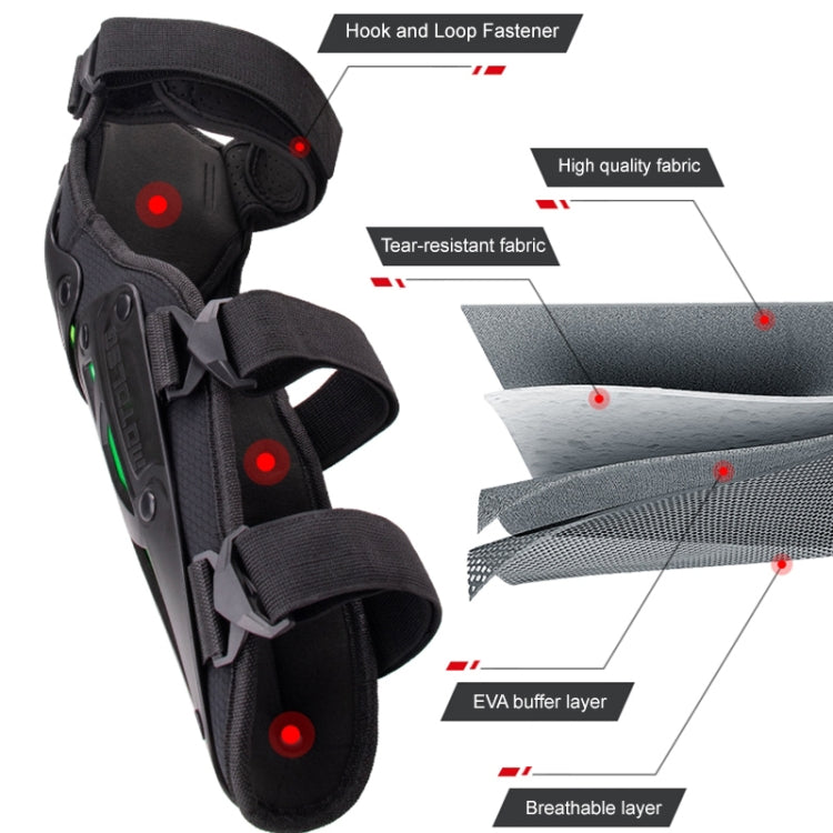 Motolsg MT-05 Motorcycle Bicycle Riding Protective Gear 2 in 1 Knee Pads(Pink) - free shipping - PMC TechLife - Order now!
