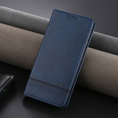 For OPPO Reno12 Pro Global AZNS Magnetic Calf Texture Flip Leather Phone Case(Dark Blue) - Reno12 Pro Cases by AZNS | Online Shopping South Africa | PMC Jewellery | Buy Now Pay Later Mobicred