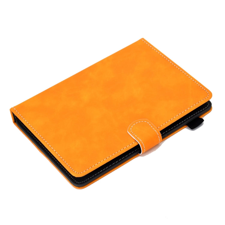 For 10 inch Tablet PC Universal Cowhide Texture Horizontal Flip Leather Case with Holder & Card Slots & Pen Slot(Khaki) - 8 inch by PMC TechLife | Online Shopping South Africa | PMC TechLife | Buy Now Pay Later Mobicred