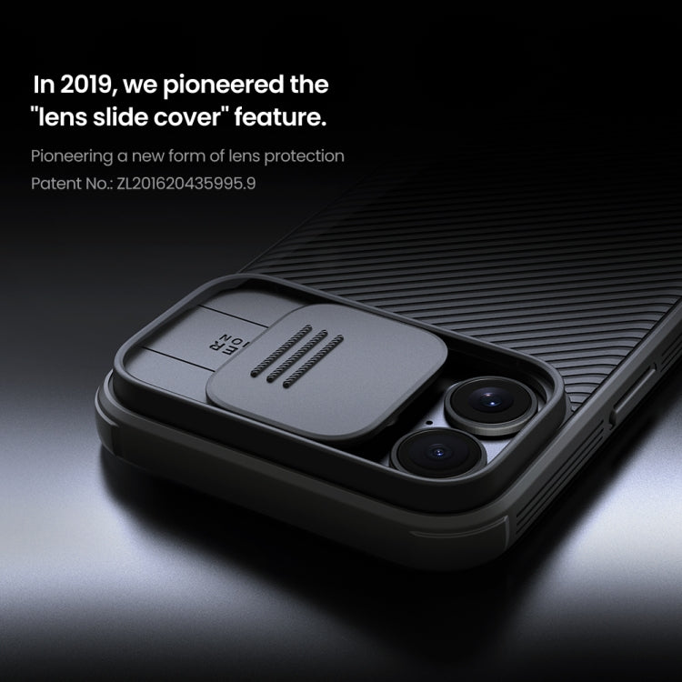 For iPhone 16 Plus NILLKIN CamShield Pro PC Phone Case(Black) - free shipping - PMC Jewellery - Order now!