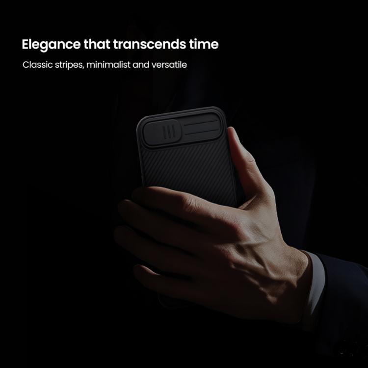 For iPhone 16e NILLKIN CamShield Pro PC Phone Case(Blue) - iPhone 16e Cases by NILLKIN | Online Shopping South Africa | PMC TechLife | Buy Now Pay Later Mobicred