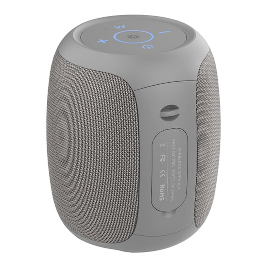 Zealot S53 IPX6 Waterproof Portable Colorful Wireless Bluetooth Speaker(Grey) - Desktop Speaker by ZEALOT | Online Shopping South Africa | PMC Jewellery | Buy Now Pay Later Mobicred