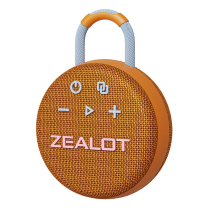 Zealot S77 IPX7 Waterproof Portable Wireless Bluetooth Speaker(Orange) - Waterproof Speaker by ZEALOT | Online Shopping South Africa | PMC Jewellery | Buy Now Pay Later Mobicred