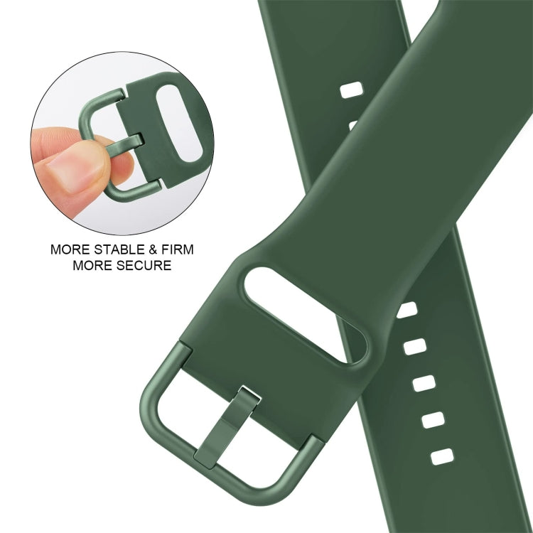 For Apple Watch SE 44mm Pin Buckle Silicone Watch Band(Clover) - free shipping - PMC TechLife - Order now!
