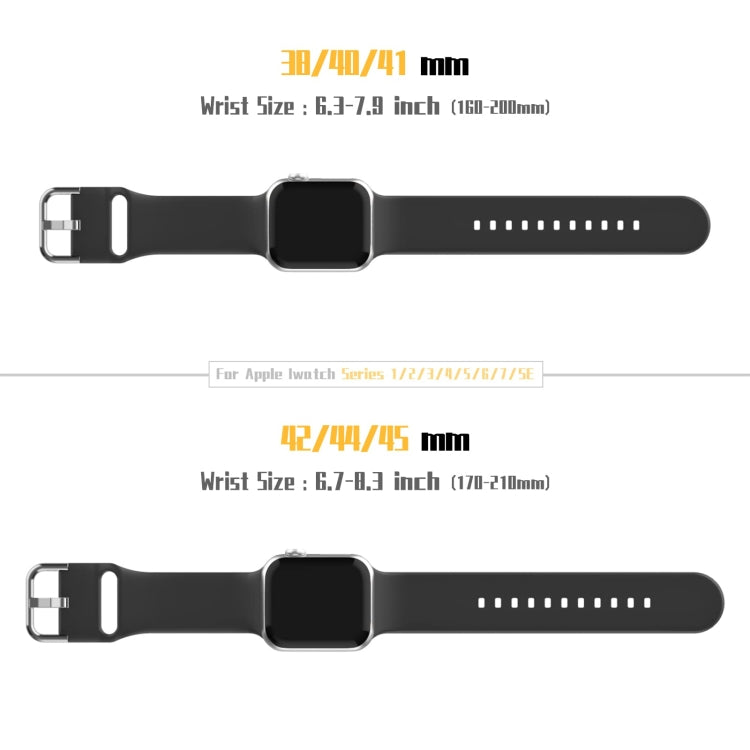 For Apple Watch Series 3 38mm Pin Buckle Silicone Watch Band(Light Grey) - free shipping - PMC TechLife - Order now!