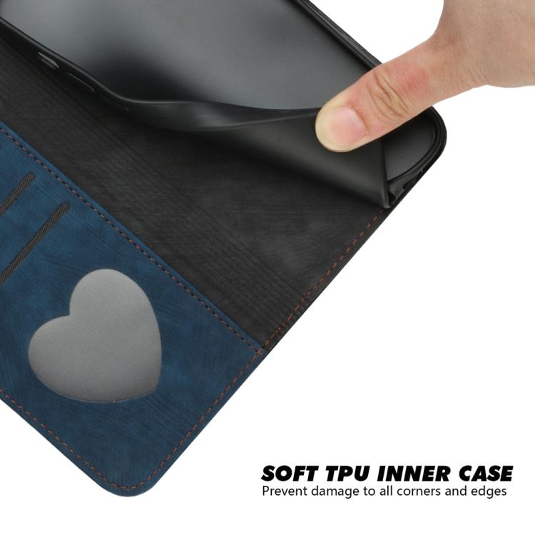 For iPhone 17 Side Buckle Double Fold Hand Strap Leather Phone Case(Royal) - free shipping - PMc TechLife - Order now!