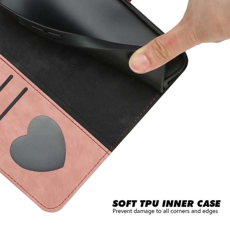 For iPhone 17 Pro Max Side Buckle Double Fold Hand Strap Leather Phone Case(Pink) - free shipping - PMc TechLife - Order now!