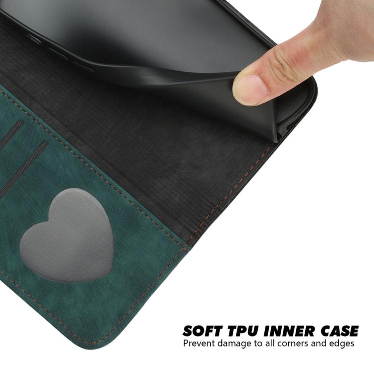 For iPhone 17 Pro Side Buckle Double Fold Hand Strap Leather Phone Case(Dark Green) - free shipping - PMc TechLife - Order now!