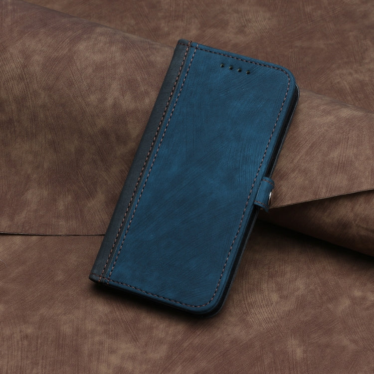 For Huawei Pura 70 Pro/70 Pro+ Side Buckle Double Fold Hand Strap Leather Phone Case(Royal Blue) - Huawei Cases by PMC Jewellery | Online Shopping South Africa | PMC Jewellery | Buy Now Pay Later Mobicred