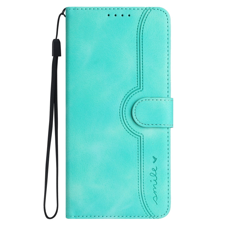 For Huawei Pura 70 Heart Pattern Skin Feel Leather Phone Case(Light Blue) - Huawei Cases by PMC Jewellery | Online Shopping South Africa | PMC Jewellery | Buy Now Pay Later Mobicred