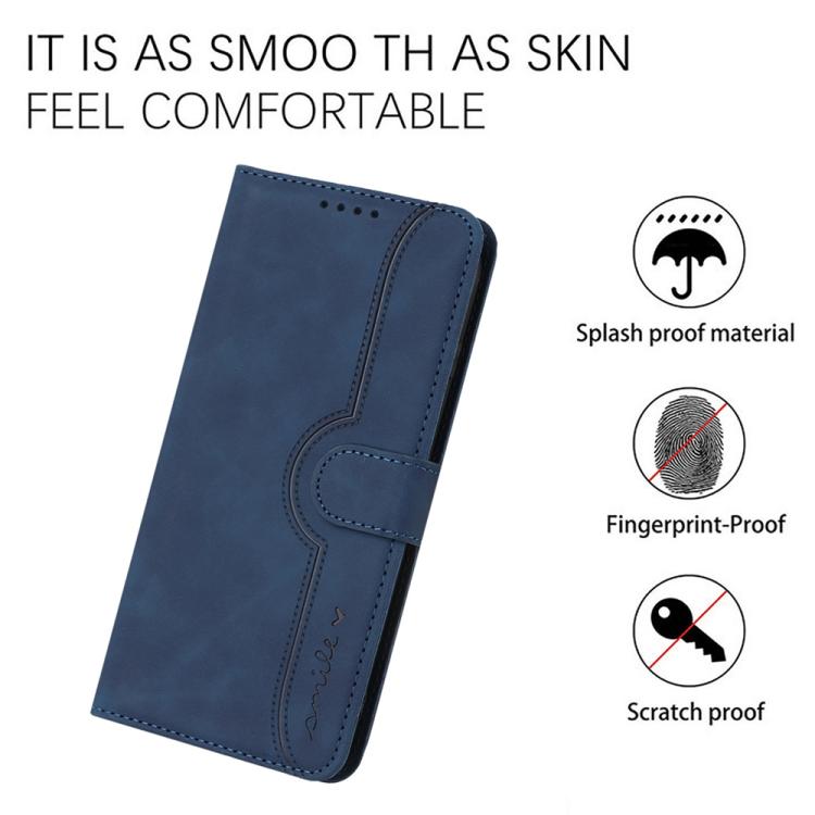 For iPhone 17 Air Heart Pattern Skin Feel Leather Phone Case(Royal Blue) - free shipping - PMc TechLife - Order now!