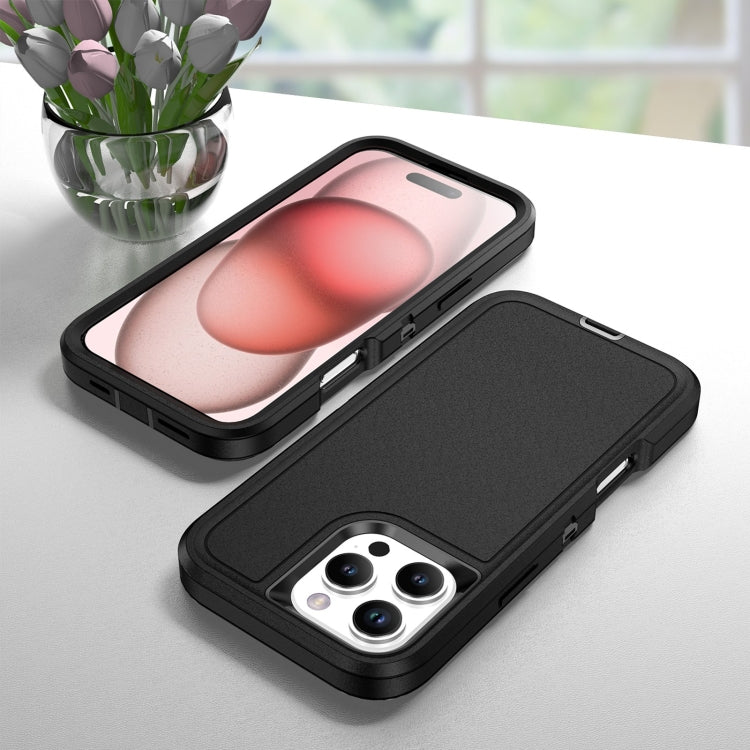 For iPhone 16 Pro Max Life Waterproof Rugged Phone Case(Black) - iPhone 16 Pro Max Cases by PMC TechLife | Online Shopping South Africa | PMC TechLife | Buy Now Pay Later Mobicred