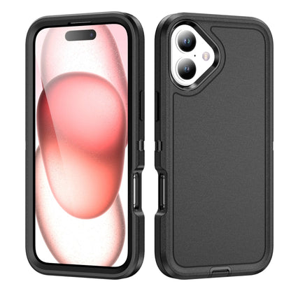 For iPhone 16 Life Waterproof Rugged Phone Case(Black) - iPhone 16 Cases by PMC Jewellery | Online Shopping South Africa | PMC Jewellery | Buy Now Pay Later Mobicred