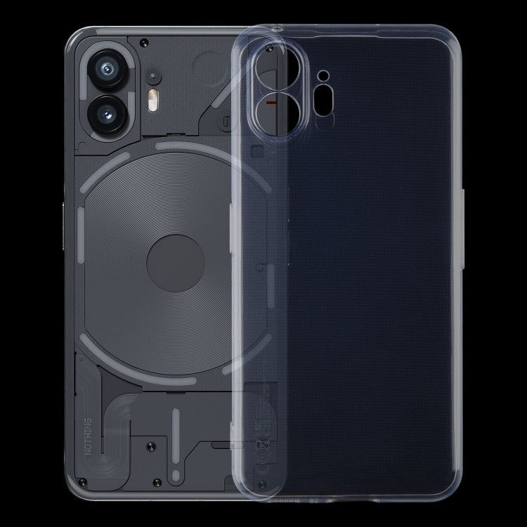 For Nothing Phone 2 Ultra-thin Transparent TPU Phone Case - More Brand by PMC TechLife | Online Shopping South Africa | PMC TechLife