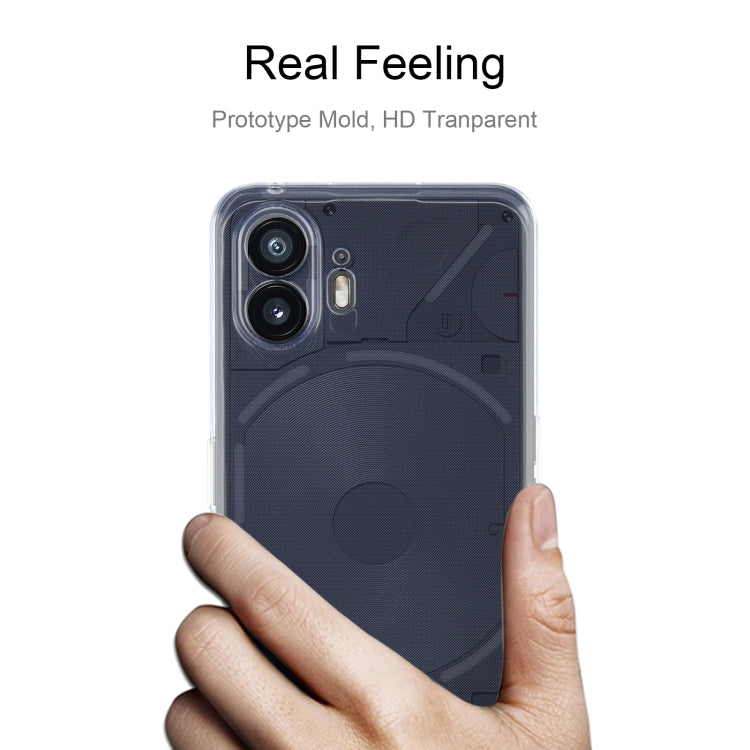 For Nothing Phone 2 Ultra-thin Transparent TPU Phone Case - More Brand by PMC TechLife | Online Shopping South Africa | PMC TechLife