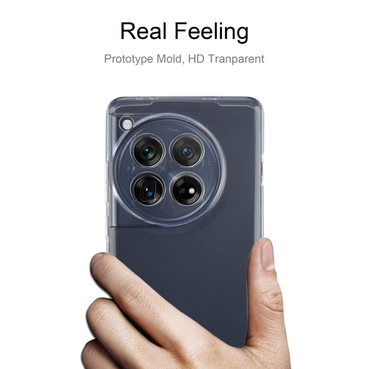 For OnePlus 12 Ultra-thin Transparent TPU Phone Case - OnePlus Cases by PMC TechLife | Online Shopping South Africa | PMC TechLife
