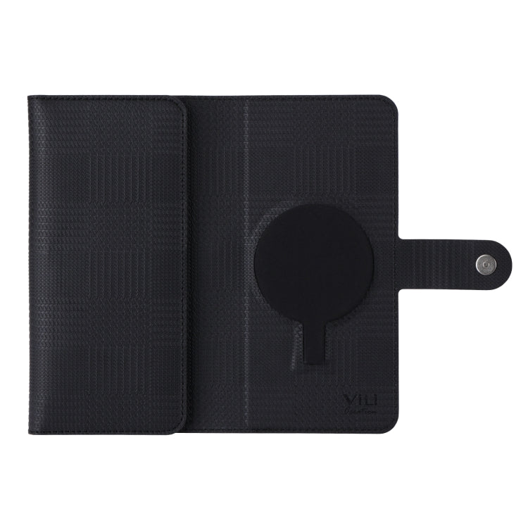 For iPhone 13 ViLi GHB Series MagSafe Magnetic Zipper Leather Phone Case(Black) - free shipping - PMC Jewellery - Order now!