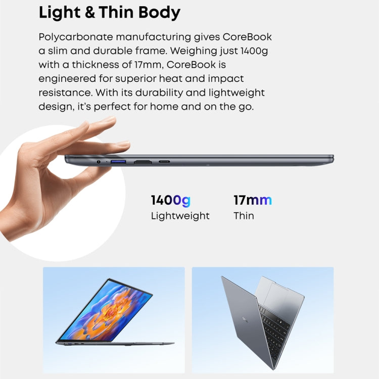 CHUWI CoreBook 14.1 inch Laptop, 8GB+512GB, Windows 11 Intel Ice Lake i5-1035G4 Quad Core - CHUWI by CHUWI | Online Shopping South Africa | PMC Jewellery