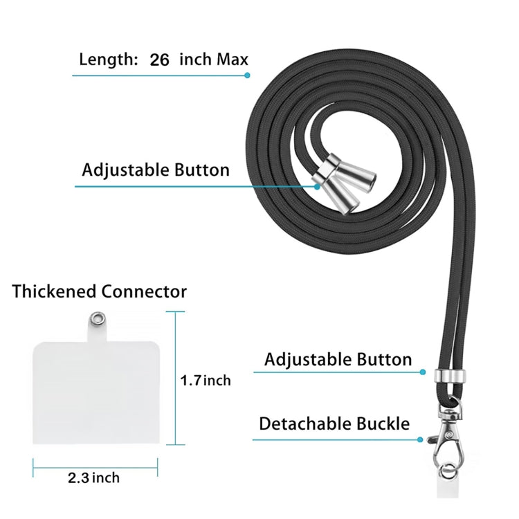 For Google Pixel 9 Pro XL Electroplating Dual-side IMD Phone Case with Lanyard(Equation) - Google Cases by PMC TechLife | Online Shopping South Africa | PMC TechLife | Buy Now Pay Later Mobicred