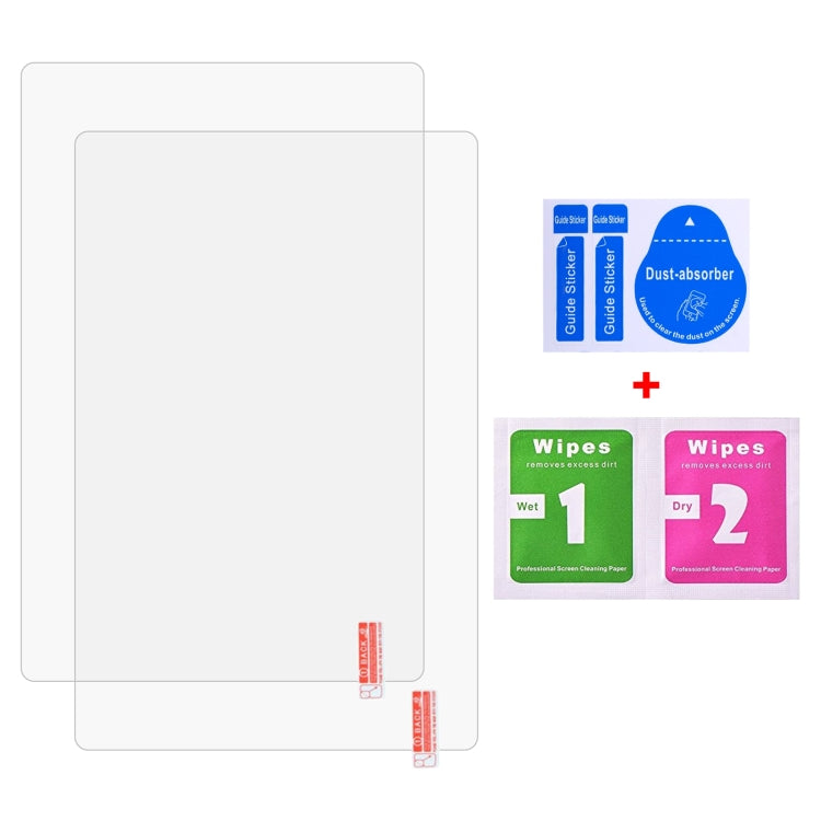 For Samsung Galaxy Tab A11 / A10 / A9 2pcs 9H 0.3mm Explosion-proof Tempered Glass Film - free shipping - PMC TechLife - Order now!