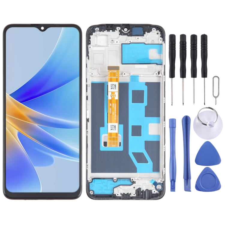 For OPPO A1x OEM LCD Screen Digitizer Full Assembly with Frame - LCD Screen by PMC TechLife | Online Shopping South Africa | PMC TechLife