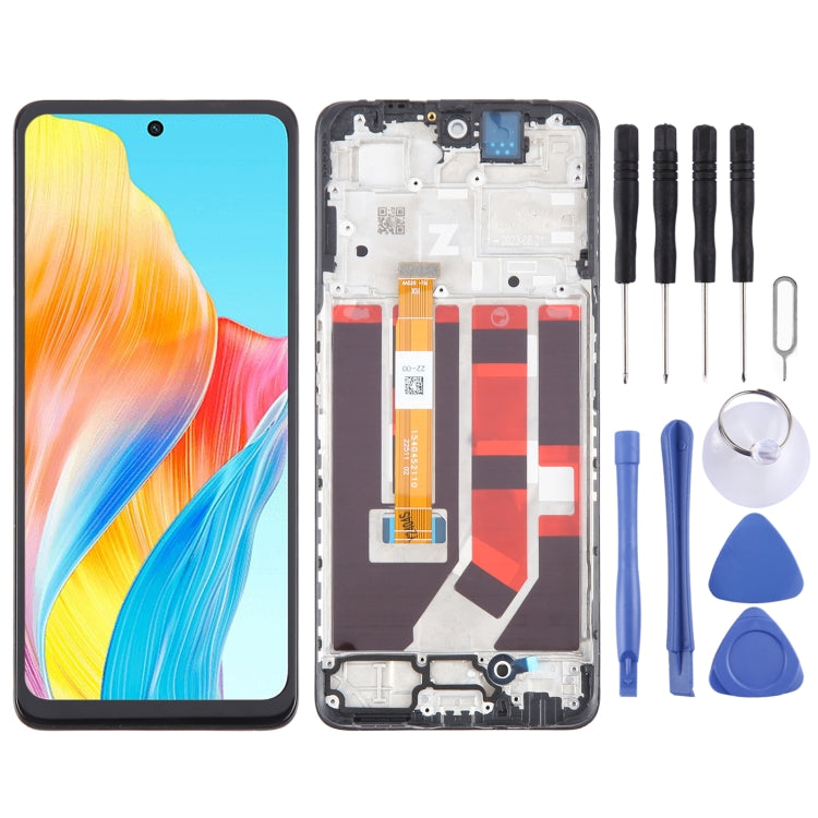 For OPPO A98 5G OEM LCD Screen Digitizer Full Assembly with Frame - LCD Screen by PMC TechLife | Online Shopping South Africa | PMC TechLife | Buy Now Pay Later Mobicred