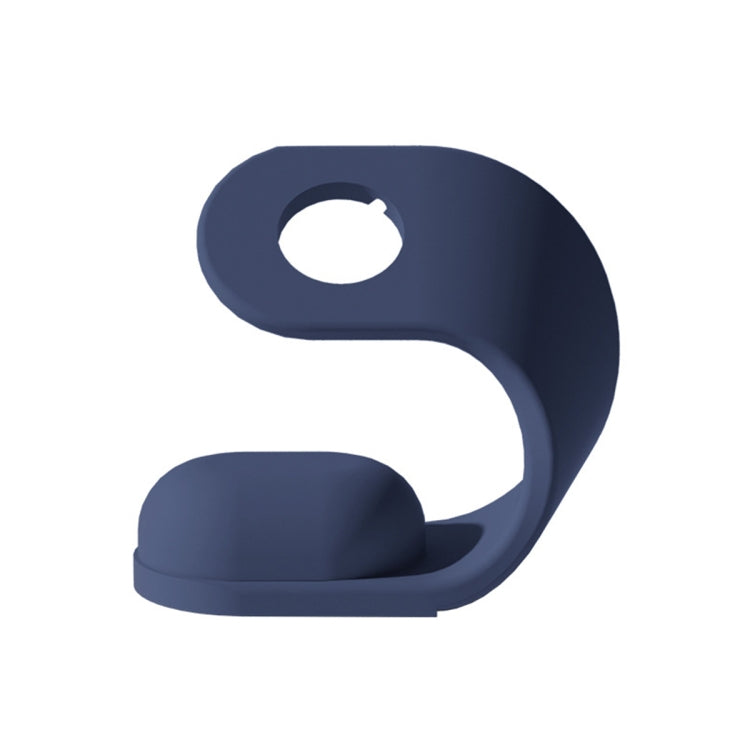 For Apple Watch Series Smart Watch U-shaped Silicone Charging Holder(Blue) - free shipping - PMC TechLife - Order now!