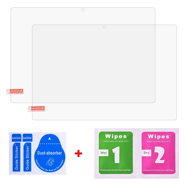 For Ulefone Tab A7 10.1 2pcs 9H 0.3mm Explosion-proof Tempered Glass Film - Others by PMC Jewellery | Online Shopping South Africa | PMC Jewellery | Buy Now Pay Later Mobicred