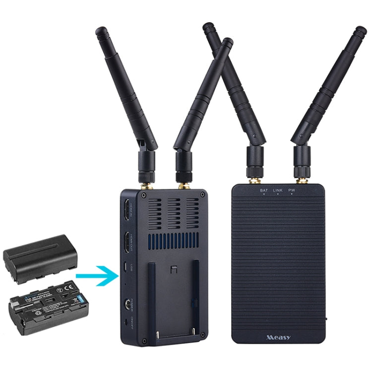 Measy T1 4K HDMI 2.0 Wireless Audio Video Transmitter Receiver Extender Transmission System, Transmission Distance: 200m, US Plug(Black) - free shipping - PMc TechLife - Order now!