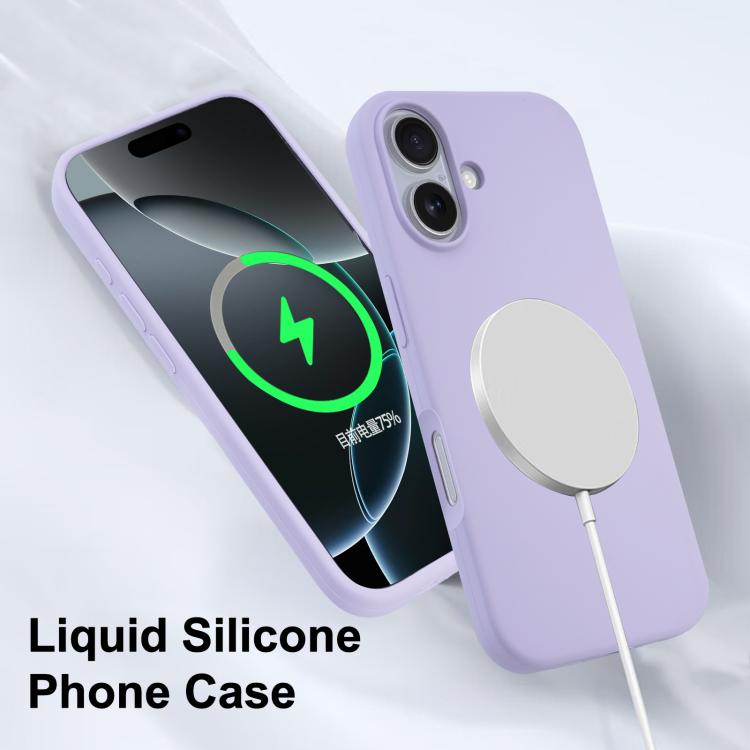 For iPhone 13 mini Liquid Silicone Full Coverage MagSafe Phone Case(Black) - iPhone 13 mini Cases by PMC TechLife | Online Shopping South Africa | PMC TechLife | Buy Now Pay Later Mobicred