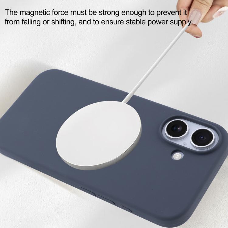 For iPhone 13 mini Liquid Silicone Full Coverage MagSafe Phone Case(White) - free shipping - PMC TechLife - Order now!