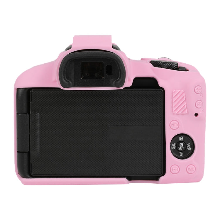 For Canon EOS R50 Soft Silicone Protective Case(Pink) - Protective Case by PMC TechLife | Online Shopping South Africa | PMC TechLife | Buy Now Pay Later Mobicred