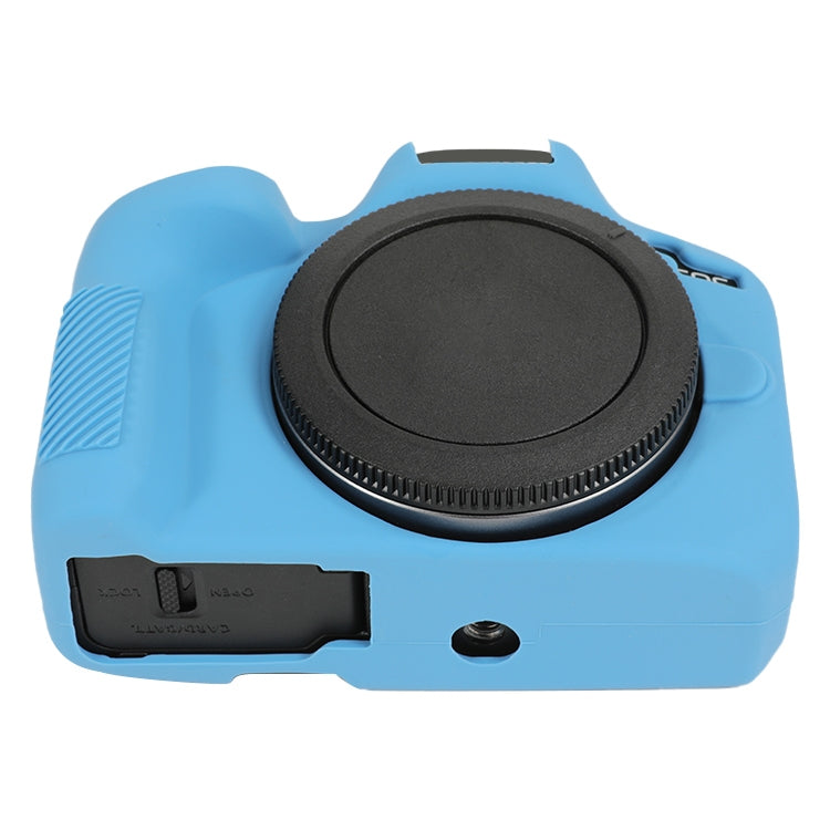 For Canon EOS R50 Soft Silicone Protective Case(Dark Blue) - Protective Case by PMC TechLife | Online Shopping South Africa | PMC TechLife