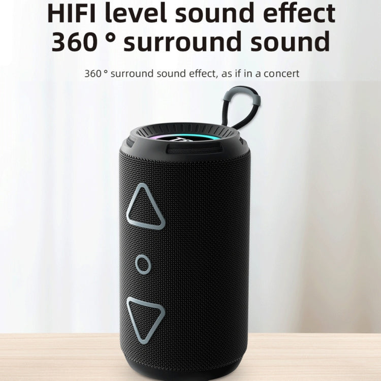 T&G TG-656 Portable Wireless 3D Stereo Subwoofer Bluetooth Speaker Support FM / LED Atmosphere Light(Camouflage) - free shipping - PMC Jewellery - Order now!