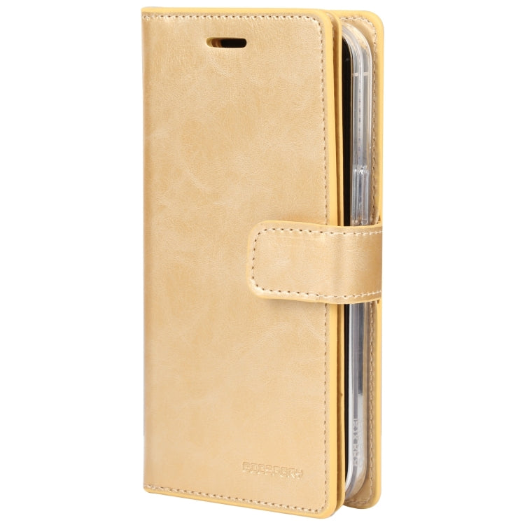 For iPhone 15 Pro Max GOOSPERY MANSOOR DIARY 9 Card Slots Leather Phone Case(Gold) - iPhone 15 Pro Max Cases by GOOSPERY | Online Shopping South Africa | PMC Jewellery | Buy Now Pay Later Mobicred