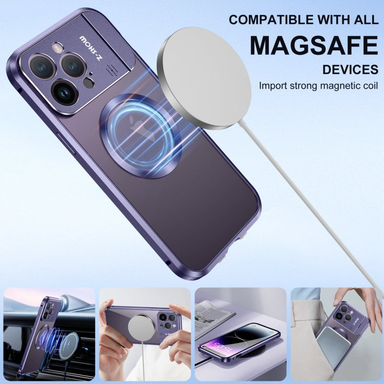For iPhone 13 Pro Aromatherapy Holder Single-sided MagSafe Magnetic Phone Case(Black) - iPhone 13 Pro Cases by PMc TechLife | Online Shopping South Africa | PMc TechLife | Buy Now Pay Later Mobicred