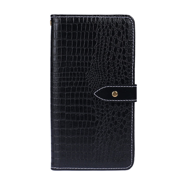 For Umidigi S5 Pro idewei Crocodile Texture Horizontal Flip Leather Case with Holder & Card Slots & Wallet(Black) - More Brand by idewei | Online Shopping South Africa | PMC Jewellery | Buy Now Pay Later Mobicred