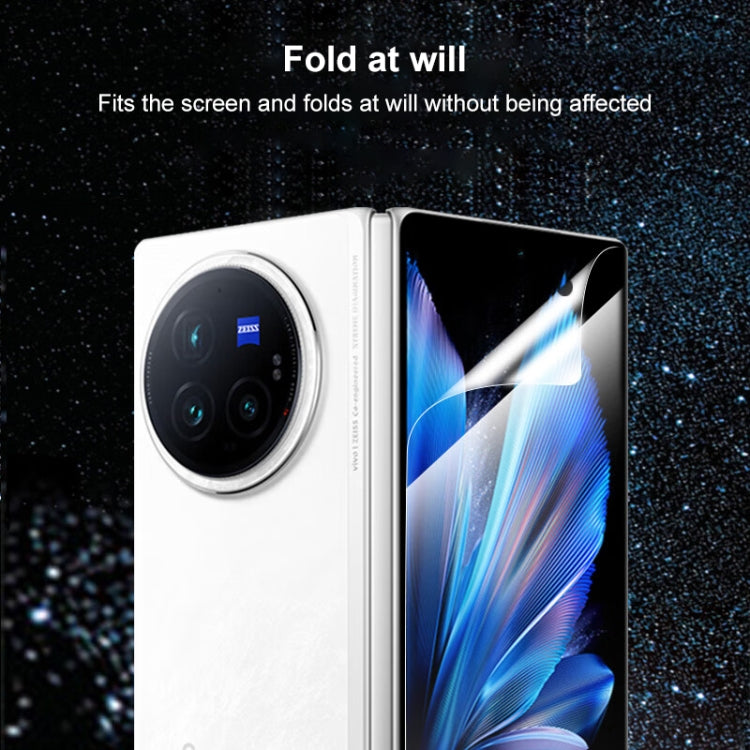 For vivo X Fold3 Pro 3 in 1 Full Screen Protector Explosion-proof Hydrogel Film - vivo Tempered Glass by PMC TechLife | Online Shopping South Africa | PMC TechLife | Buy Now Pay Later Mobicred