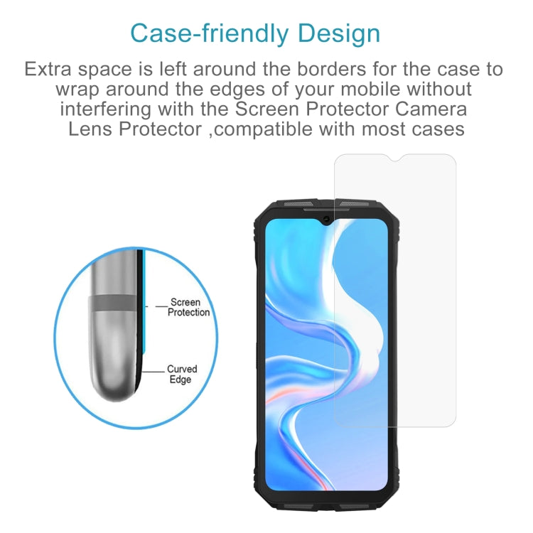 For DOOGEE V31GT 50pcs 0.26mm 9H 2.5D Tempered Glass Film - For Doogee by PMC TechLife | Online Shopping South Africa | PMC TechLife | Buy Now Pay Later Mobicred