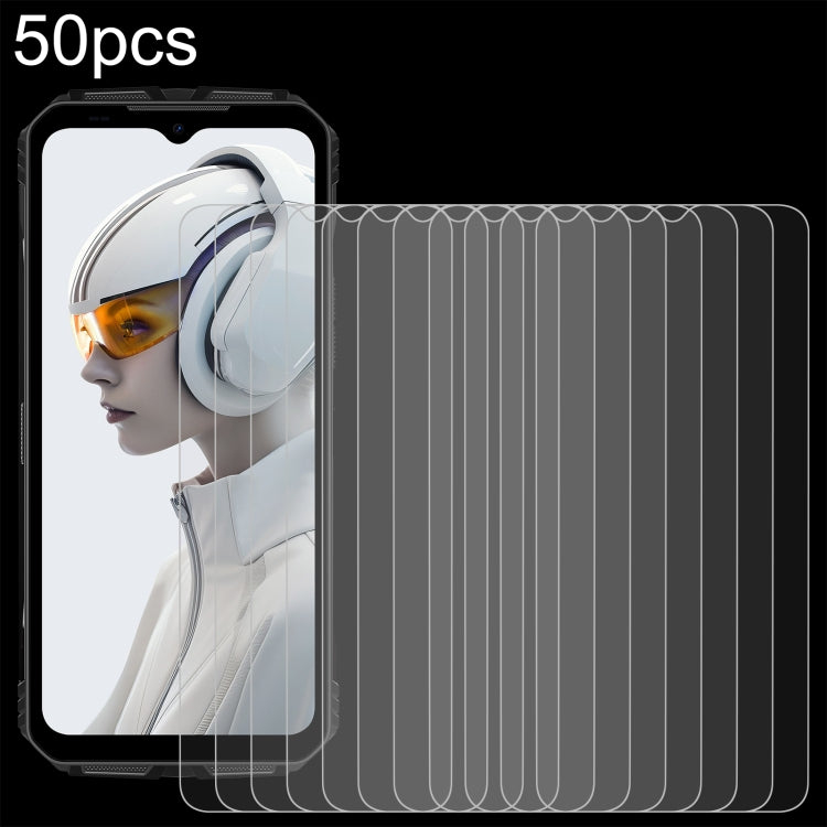 For DOOGEE V Max Plus 50pcs 0.26mm 9H 2.5D Tempered Glass Film - For Doogee by PMC TechLife | Online Shopping South Africa | PMC TechLife | Buy Now Pay Later Mobicred