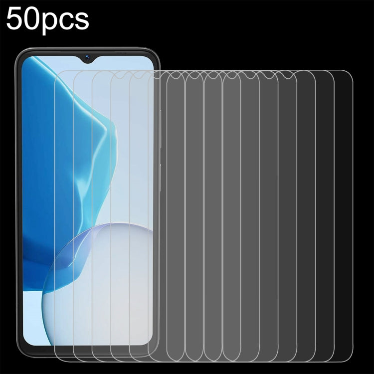 For DOOGEE N55 Plus 50pcs 0.26mm 9H 2.5D Tempered Glass Film - For Doogee by PMC TechLife | Online Shopping South Africa | PMC TechLife | Buy Now Pay Later Mobicred
