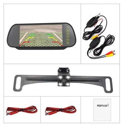 PZ709 437-W 7.0 inch TFT LCD Car External Wireless Rear View Monitor for Car Rearview Parking Video Systems - Rear View Cameras by PMC Jewellery | Online Shopping South Africa | PMC Jewellery | Buy Now Pay Later Mobicred