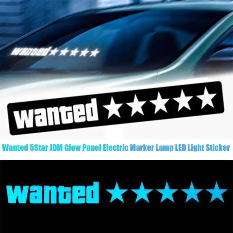 EL Luminous Car Stickers Cold Light Car Stickers Car Luminous Pattern Decoration(Heartbeat) - Decorative Sticker by PMC TechLife | Online Shopping South Africa | PMC TechLife | Buy Now Pay Later Mobicred