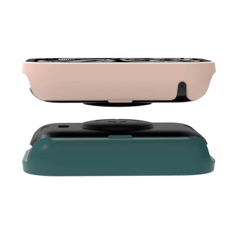 For Xiaomi Mi Band 8 Pro PC + Tempered Film Integrated Watch Protective Case(Pink) - Watch Cases by PMC TechLife | Online Shopping South Africa | PMC TechLife | Buy Now Pay Later Mobicred