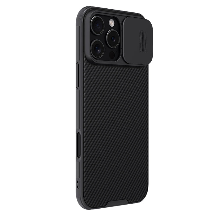 For iPhone 16 Pro Max NILLKIN CamShield Pro Magnetic Magsafe Phone Case(Black) - iPhone 16 Pro Max Cases by NILLKIN | Online Shopping South Africa | PMC Jewellery | Buy Now Pay Later Mobicred