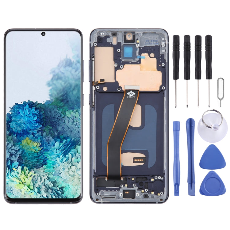For Samsung Galaxy S20 4G SM-G980 TFT LCD Screen Digitizer Full Assembly with Frame, Not Supporting Fingerprint Identification - free shipping - PMc TechLife - Order now!