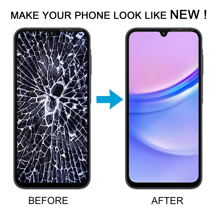 For Samsung Galaxy A15 5G SM-A156B TFT LCD Screen Digitizer Full Assembly with Frame, Not Supporting Fingerprint Identification - free shipping - PMc TechLife - Order now!