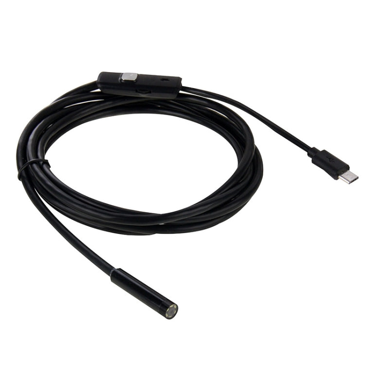 AN97 Waterproof Micro USB Endoscope Snake Tube Inspection Camera for Parts of OTG Function Android Mobile Phone, with 6 LEDs, Lens Diameter:5.5mm(Length: 2m) -  by PMC Jewellery | Online Shopping South Africa | PMC Jewellery | Buy Now Pay Later Mobicred