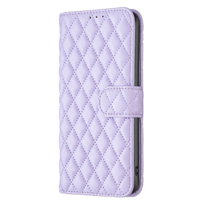 For Honor X9b/Magic6 Lite 5G Diamond Lattice Wallet Flip Leather Phone Case(Purple) - Honor Cases by PMC Jewellery | Online Shopping South Africa | PMC Jewellery | Buy Now Pay Later Mobicred