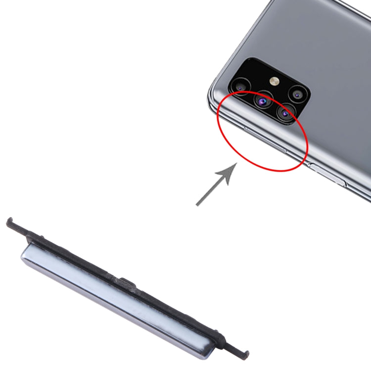 For Samsung Galaxy M51 SM-M515 10pcs Volume Control Button(Black) - free shipping - PMc TechLife - Order now!